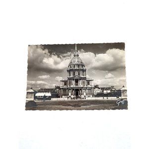 Vintage Postcard Paris France The Dome Tomb of‎ Napoleon Dôme des Invalides
